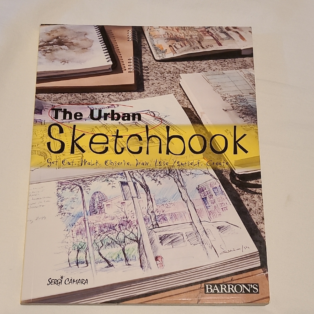 The Urban Sketchbook  Get Out Walk Observe Draw By Sergi Camara, Book, Drawing